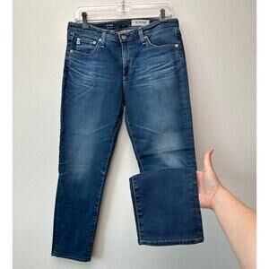 AG Prima Jeans Medium Light Wash Womens US 30R Cigarette